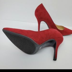Chinese laundry Burgundy Velvet Pumps 9 1/2